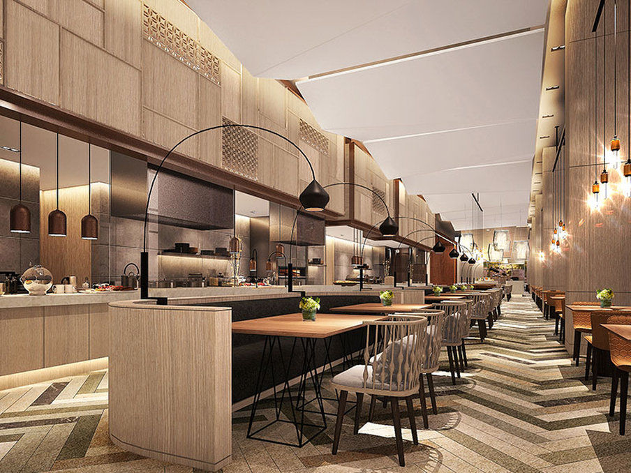 Seda Vertis North Кесон-Сити Экстерьер фото The interior of the restaurant