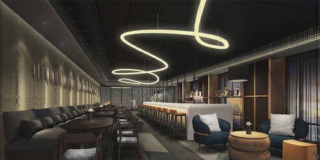 Seda Vertis North Кесон-Сити Экстерьер фото The bar at the 101 Sky Lounge