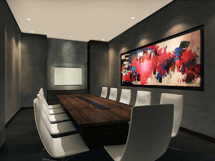 Seda Vertis North Кесон-Сити Экстерьер фото A 3D rendering of a boardroom